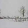 Sneeuw in Lauwerzijl (maart)